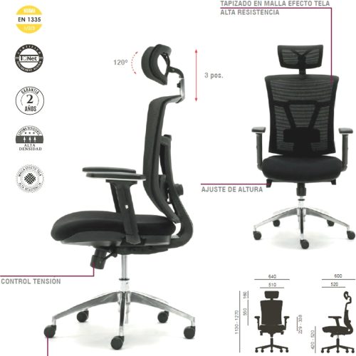 silla oficina ankara entrega 24 horas