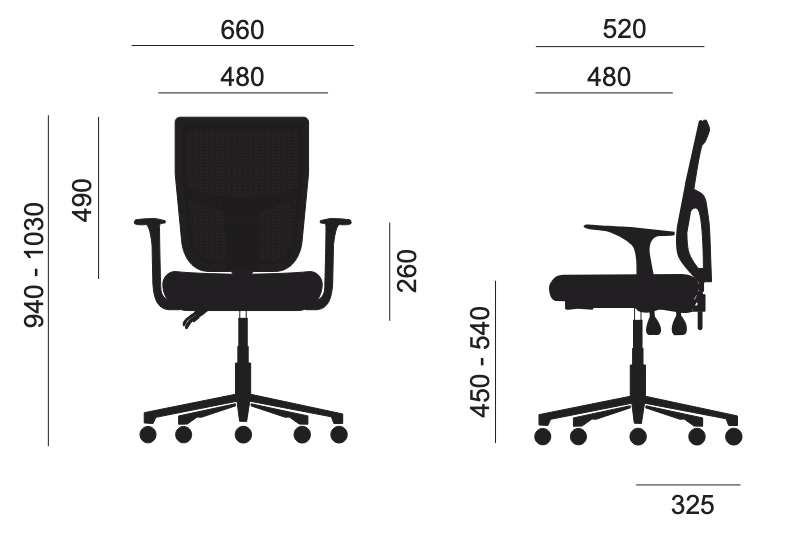 Silla para oficina profesional