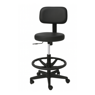 Taburete de trabajo regulable para laboratorios