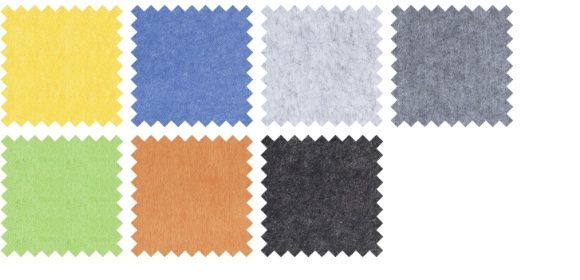 Colores tapizado mampara