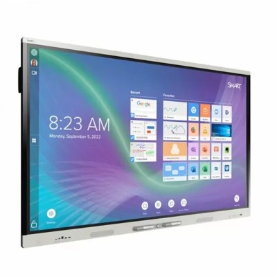 Panel interactivo Smart Board para uso en aulas y empresas.