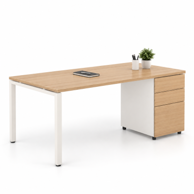 Mesa para Oficina Portica Pedestal
