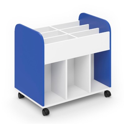 Carro librería escolar