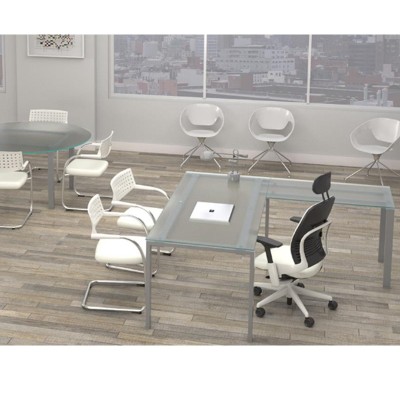 Mesa para Oficina de Cristal
