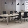 mesa de reuniones grande para sala de juntas oficina