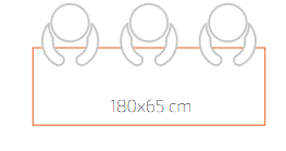 Medidas mesa Rectangle