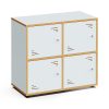 Taquilla escolar Locky 2×2 Mirplay con cuatro puertas