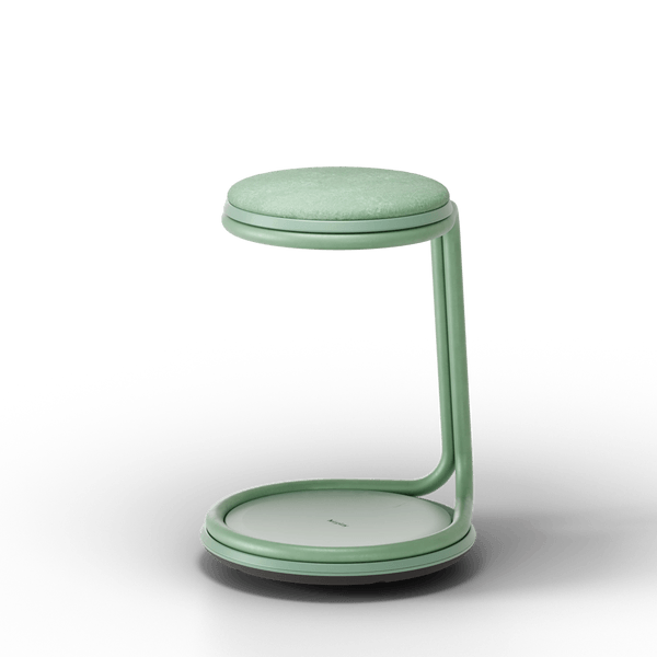Taburete escolar JON Mirplay en acabado Mint Green